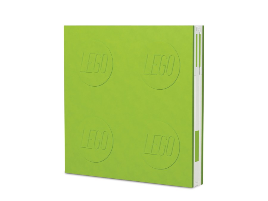 Locking Notebook with Gel Pen (Lime)